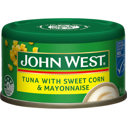John West Tuna Sweet Corn & Mayonnaise | 95g