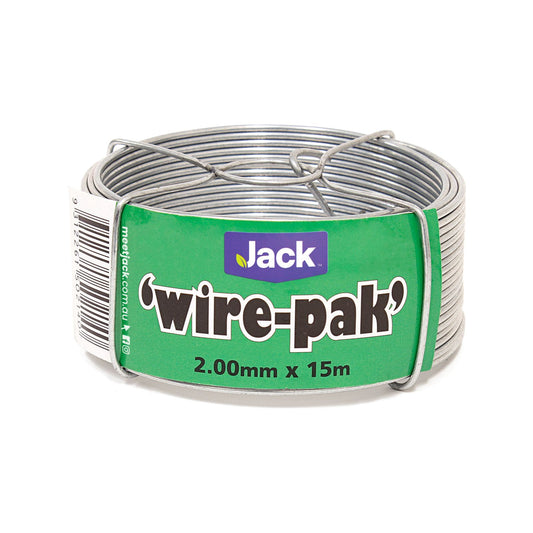 Jack Galvanised Tie Wire - 2mm x 15m