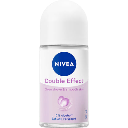 Nivea Double Effect Roll On Deodorant 50ml