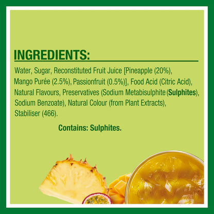 Golden Circle Cordials Pine Mango Passion Cordial 2l