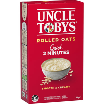 Uncle Tobys Oats Quick Oats Porridge Porridge 500g