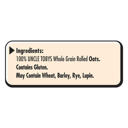 Uncle Tobys Rolled Oats Quick Porridge 500g