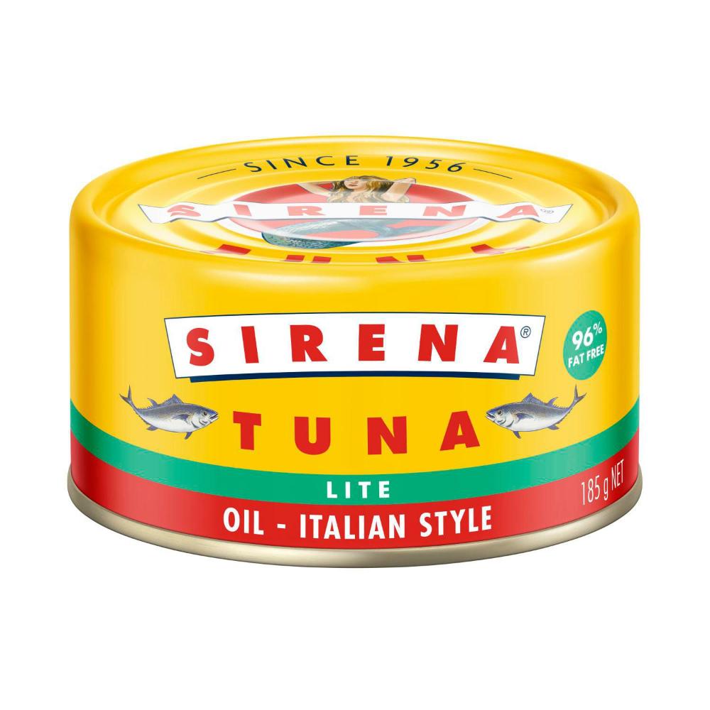 Sirena Tuna Lite Oil Italian Style - 185g