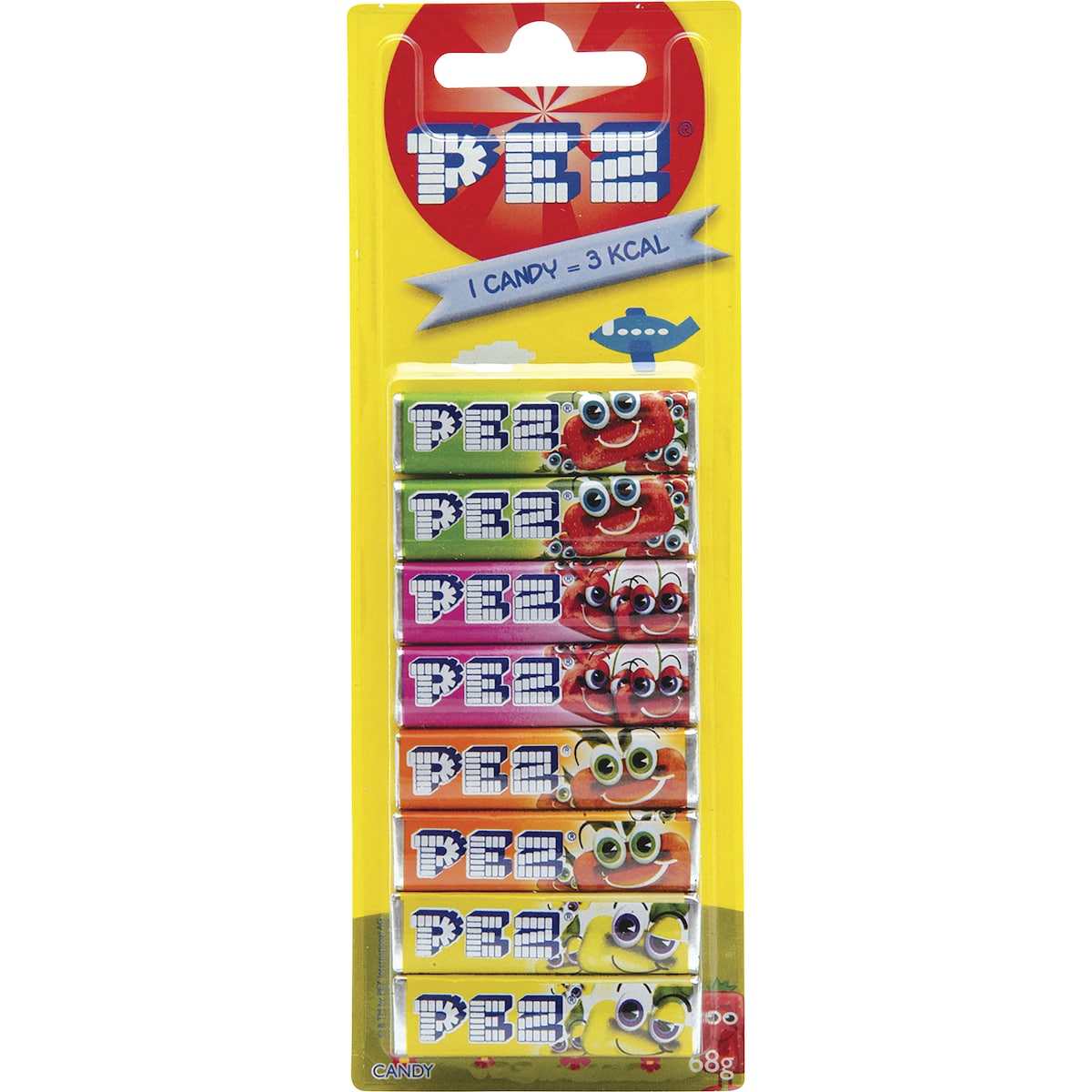 Pez Candy Refills Fruit 8 Pack
