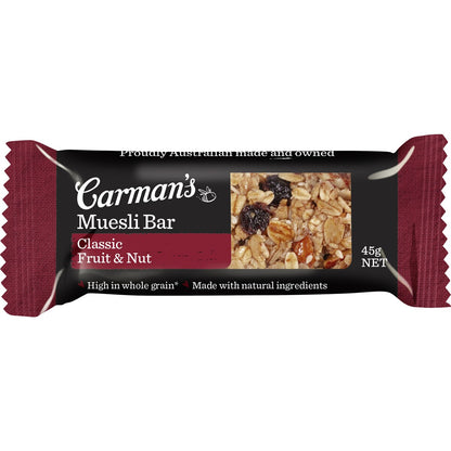 Carmans Muesli Bars Classic Fruit & Nut Value 12 pack
