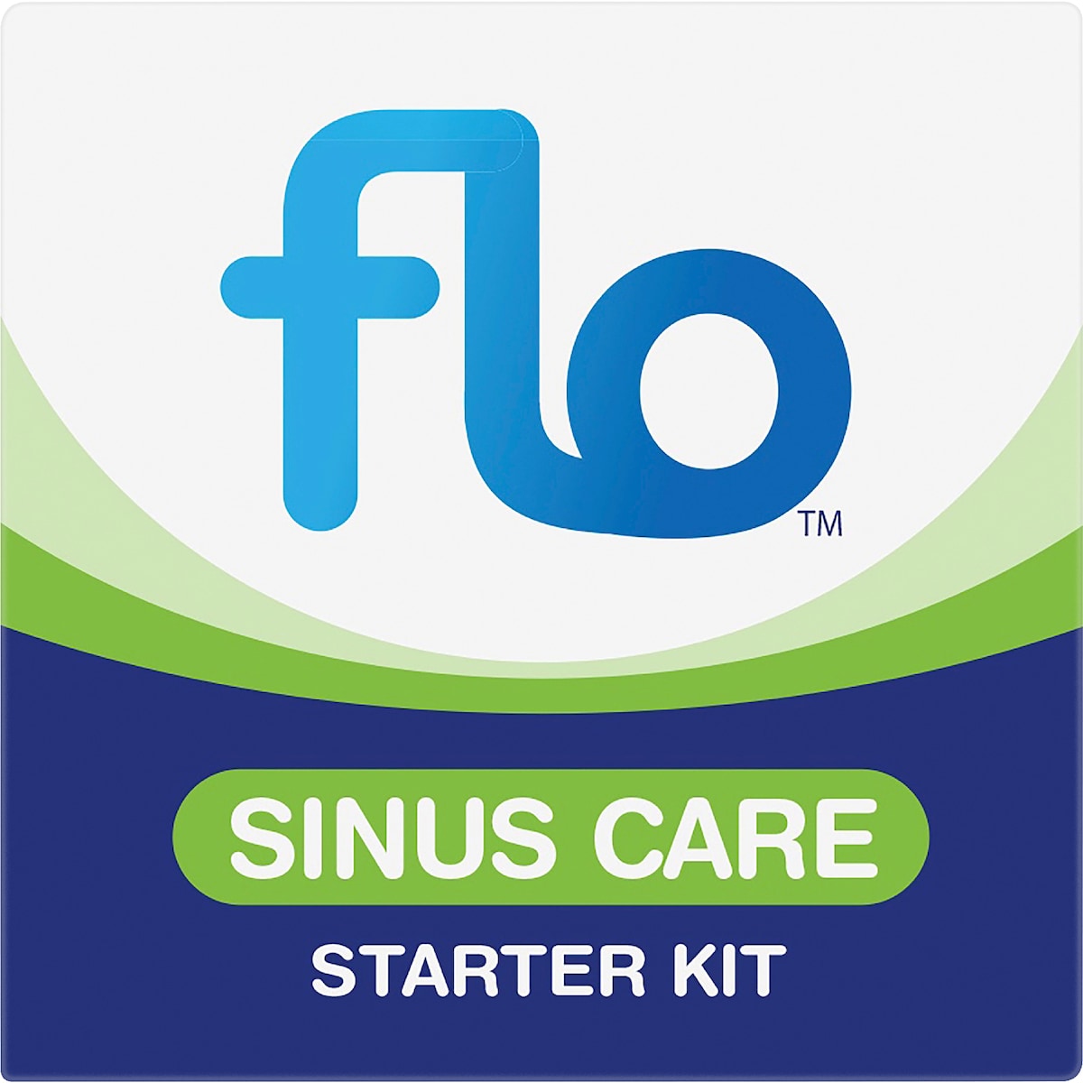 Flo Sinus Care Starter Kit With 12 Sachets & Bottle Each