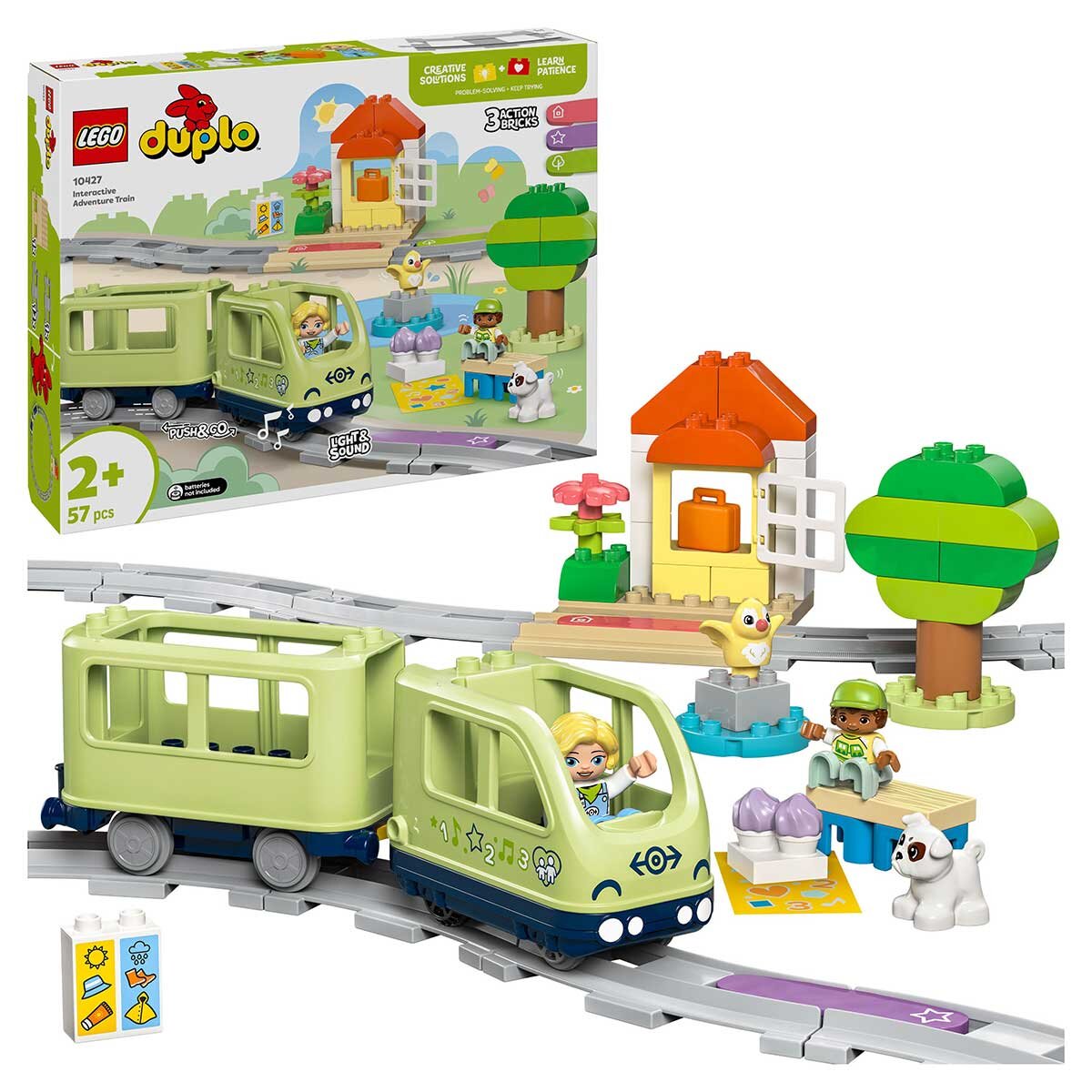 Lego Duplo Town Interactive Adventure Train Ages 2+ Toy 10427