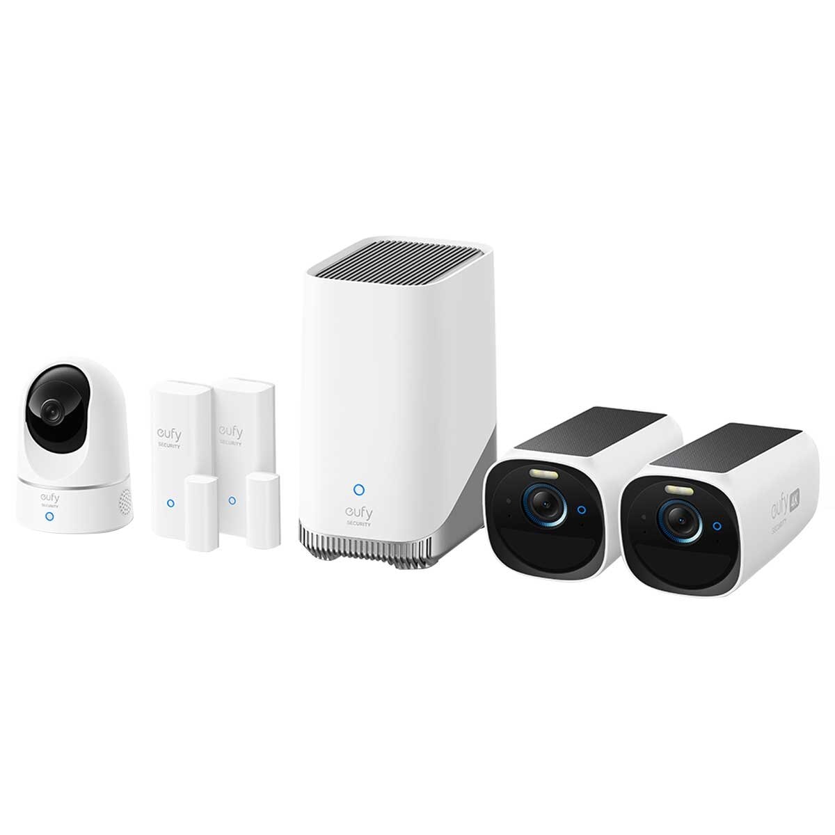 Eufy Security Indoor Outdoor Home Security Bundle EUFYBNDL002 White