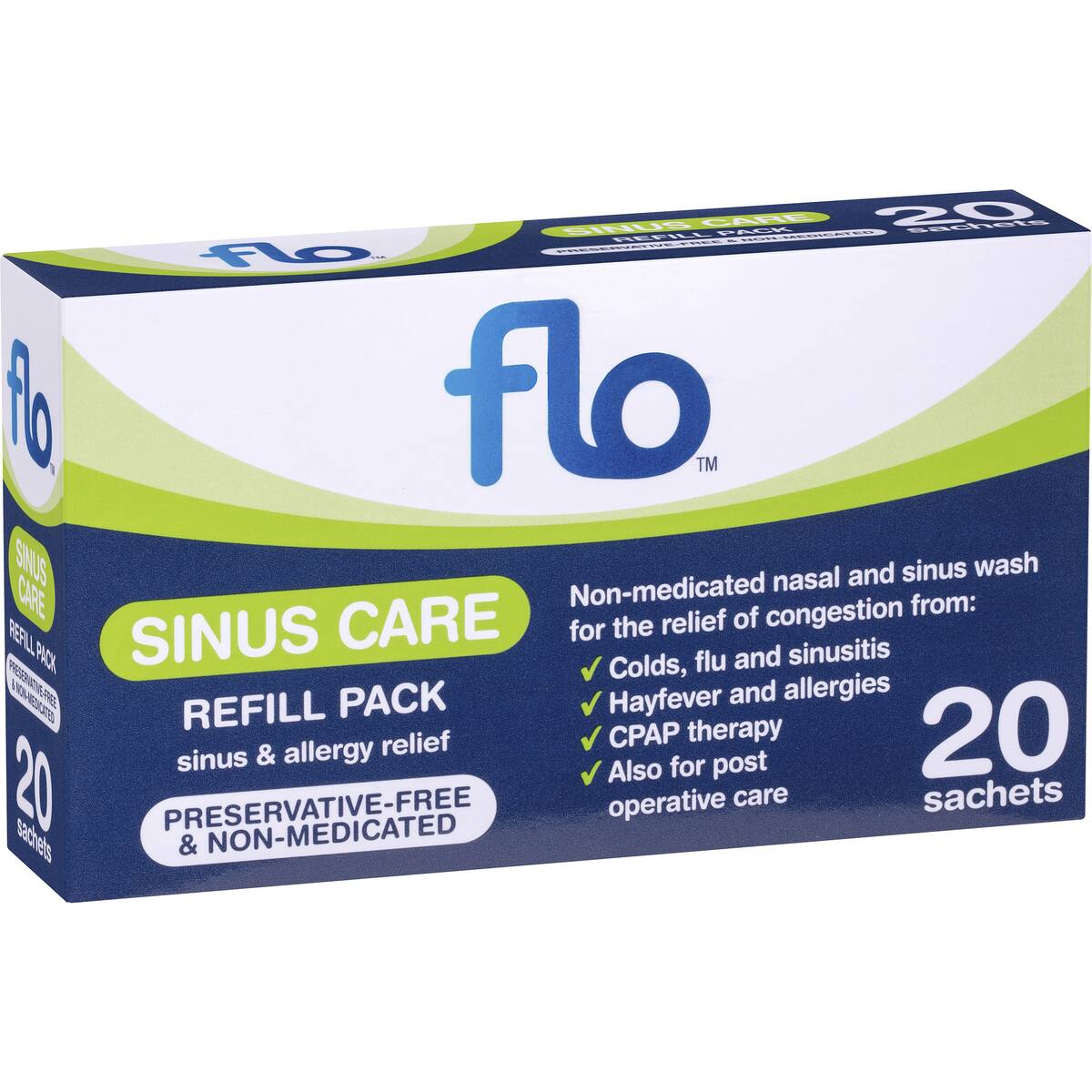 Flo Sinus Care Refill Sachets 20 Pack