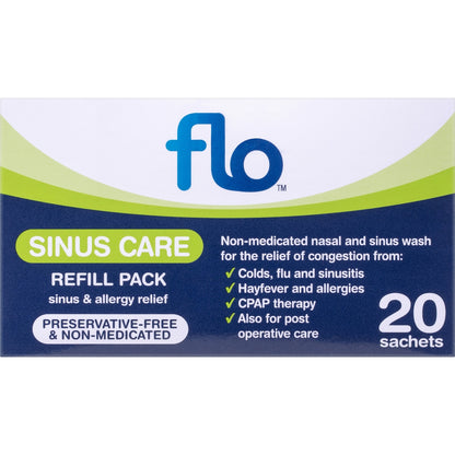 Flo Sinus Care Refill Sachets 20 Pack