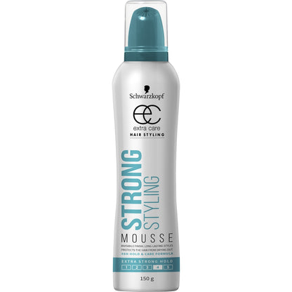 Schwarzkopf Extra Care Hair Strong Styling Mousse 150g