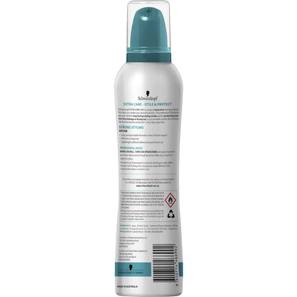 Schwarzkopf Extra Care Hair Strong Styling Mousse 150g