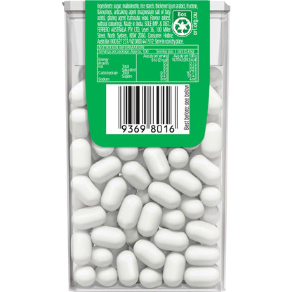 Tic Tac Peppermint 100 Pack 49g