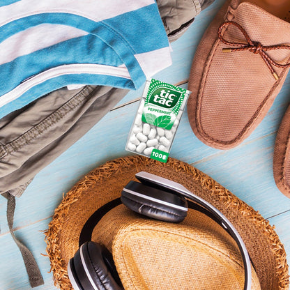 Tic Tac Peppermint 100 Pack 49g