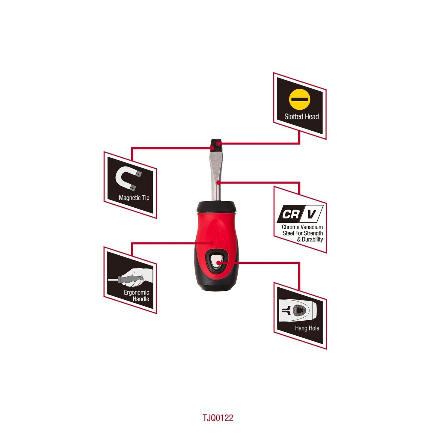 Trojan Slot Screwdriver - No.6 - 38mm