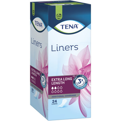 Tena Liners Extra Long 24 Pack