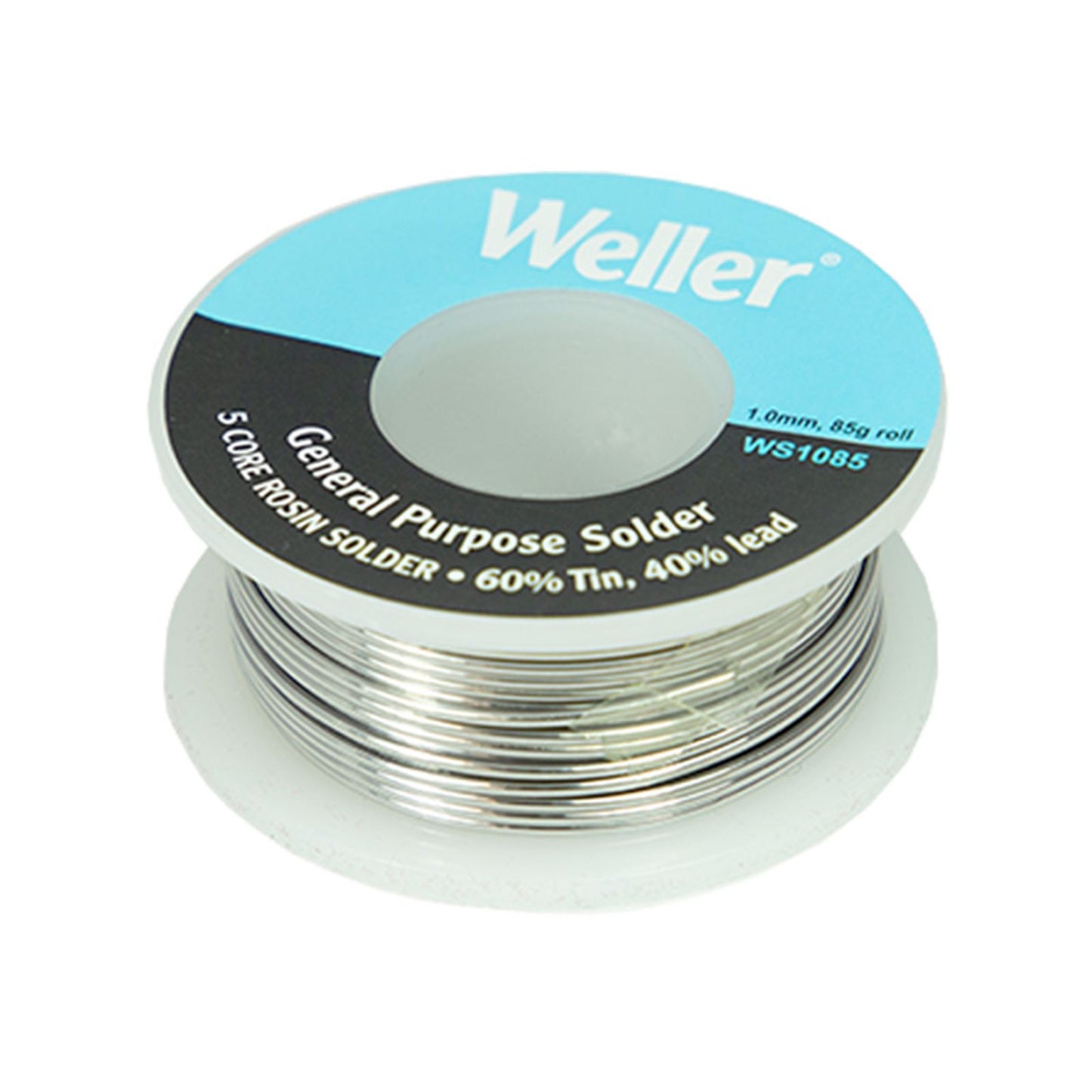 Weller 60/40 Rosin Core Solder - 1.0mm - 85g