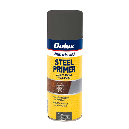 Dulux Metalshield Steel Primer Spray - 300g - Grey