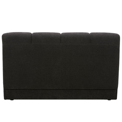 Aiden & Ivy Upholstered Queen Bed Elite Charcoal Fabric Heavy Duty