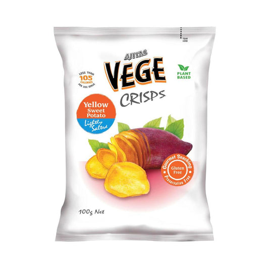 Vege Chips Deli Crisps Yellow Sweet Potato - 100g