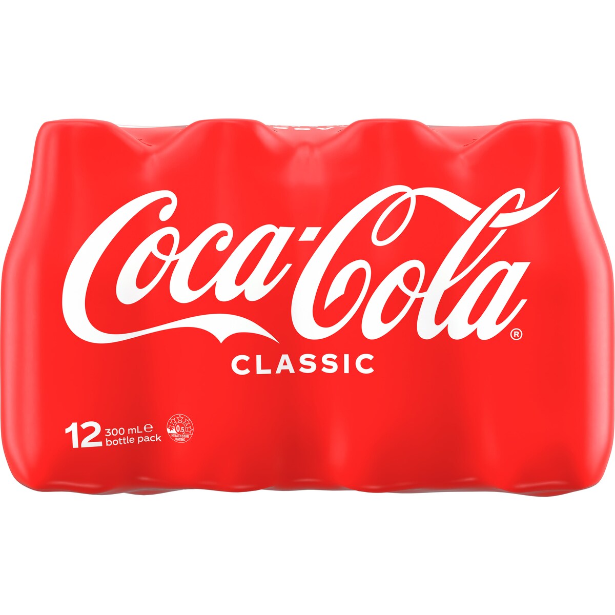Coca-cola Classic Soft Drink Mini Bottles 300ml X 12 Pack