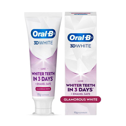 Oral B 3dwhite Luxe Glamorous Whitening Toothpaste - 95g