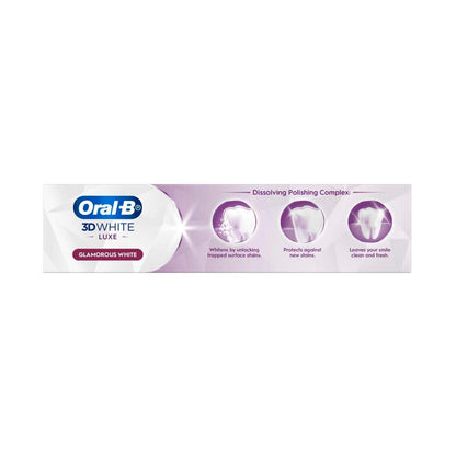 Oral B 3dwhite Luxe Glamorous Whitening Toothpaste - 95g