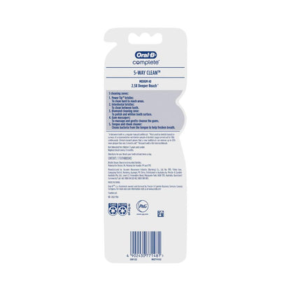 Oral B Complete 5 Way ean Medium Toothbrush - 3 Pack