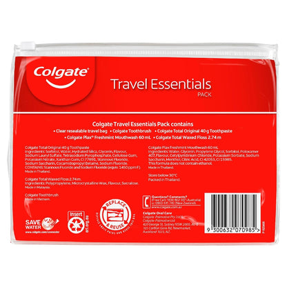 Colgate Travel Essentials Pack Each