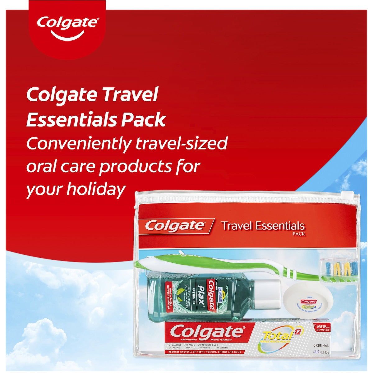 Colgate Travel Essentials Pack Each