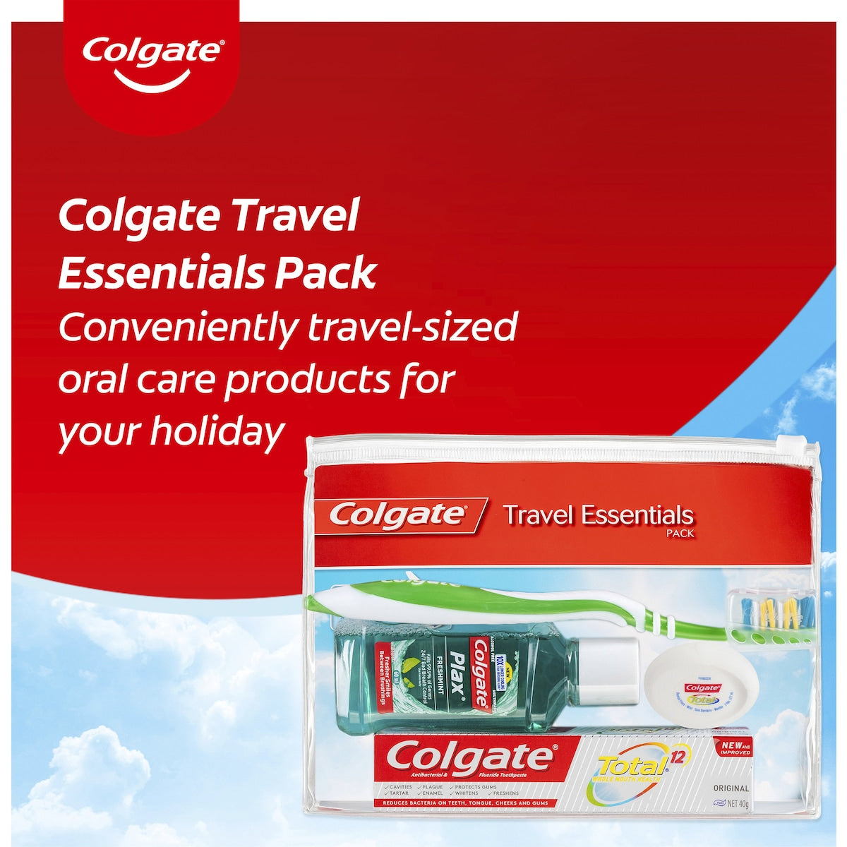 Colgate Travel Essentials Pack Each