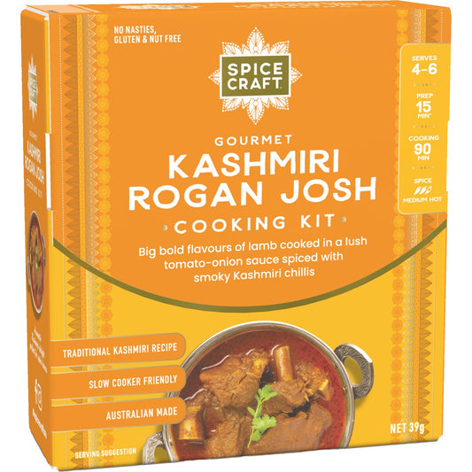 Spicecraft Gourmet Kashmiri Rogan Josh Cooking Kit 39g
