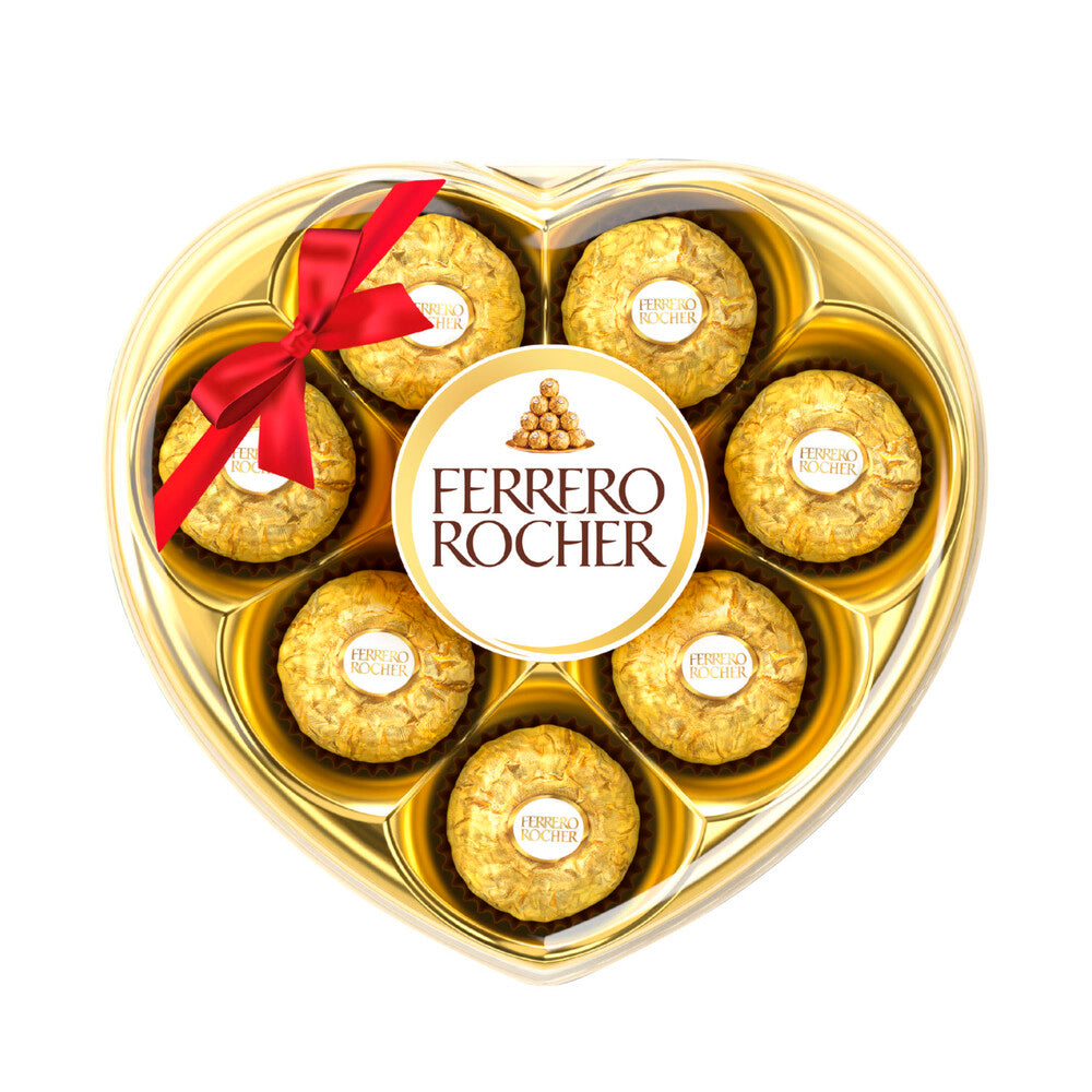 Ferrero Rocher Heart Chocolate Gift Box 8 Pieces - 100g
