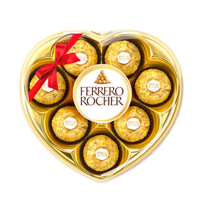 Ferrero Rocher Heart Chocolate Gift Box 8 Pieces - 100g
