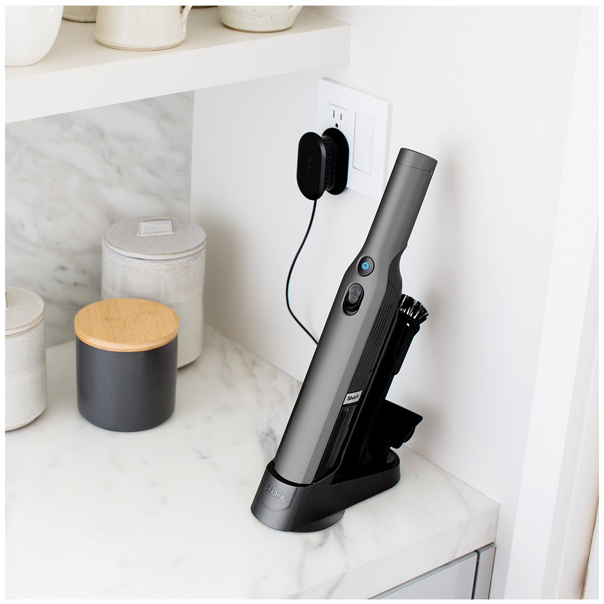 Shark Wandvac WV203 Cord-Free Handheld Vacuum 115W Charging Dock