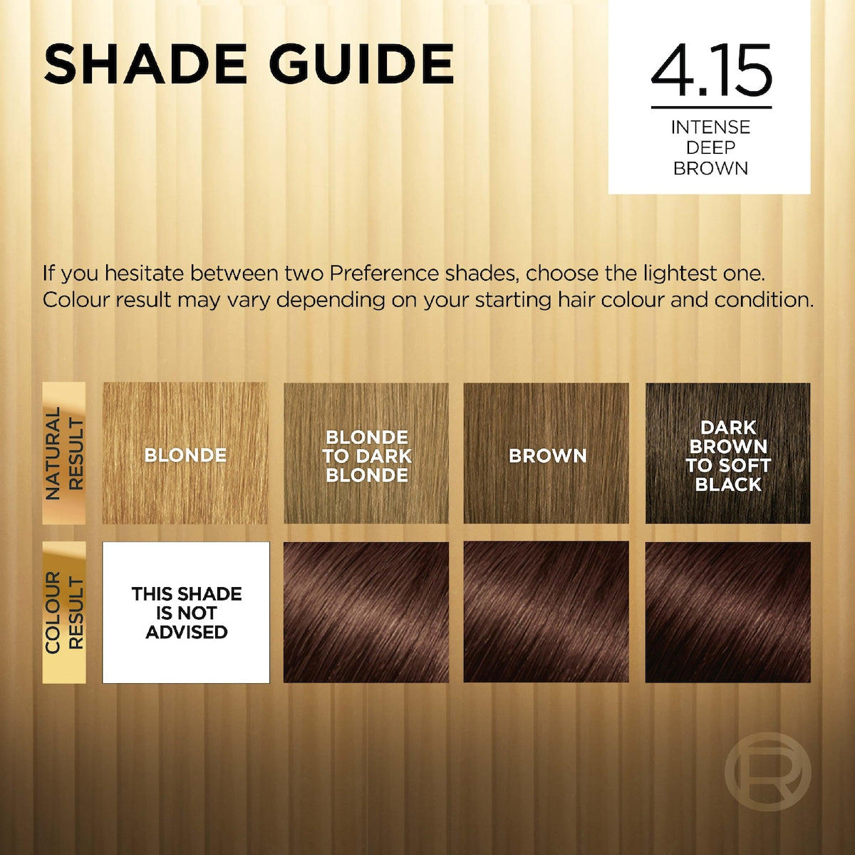 Loreal Paris Preference Hair Colour 4.15 Intense Deep Brown Each