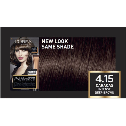Loreal Paris Preference Hair Colour 4.15 Intense Deep Brown Each
