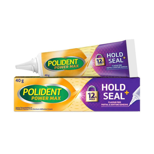 Polident Hold & Seal Denture Adhesive - 40g