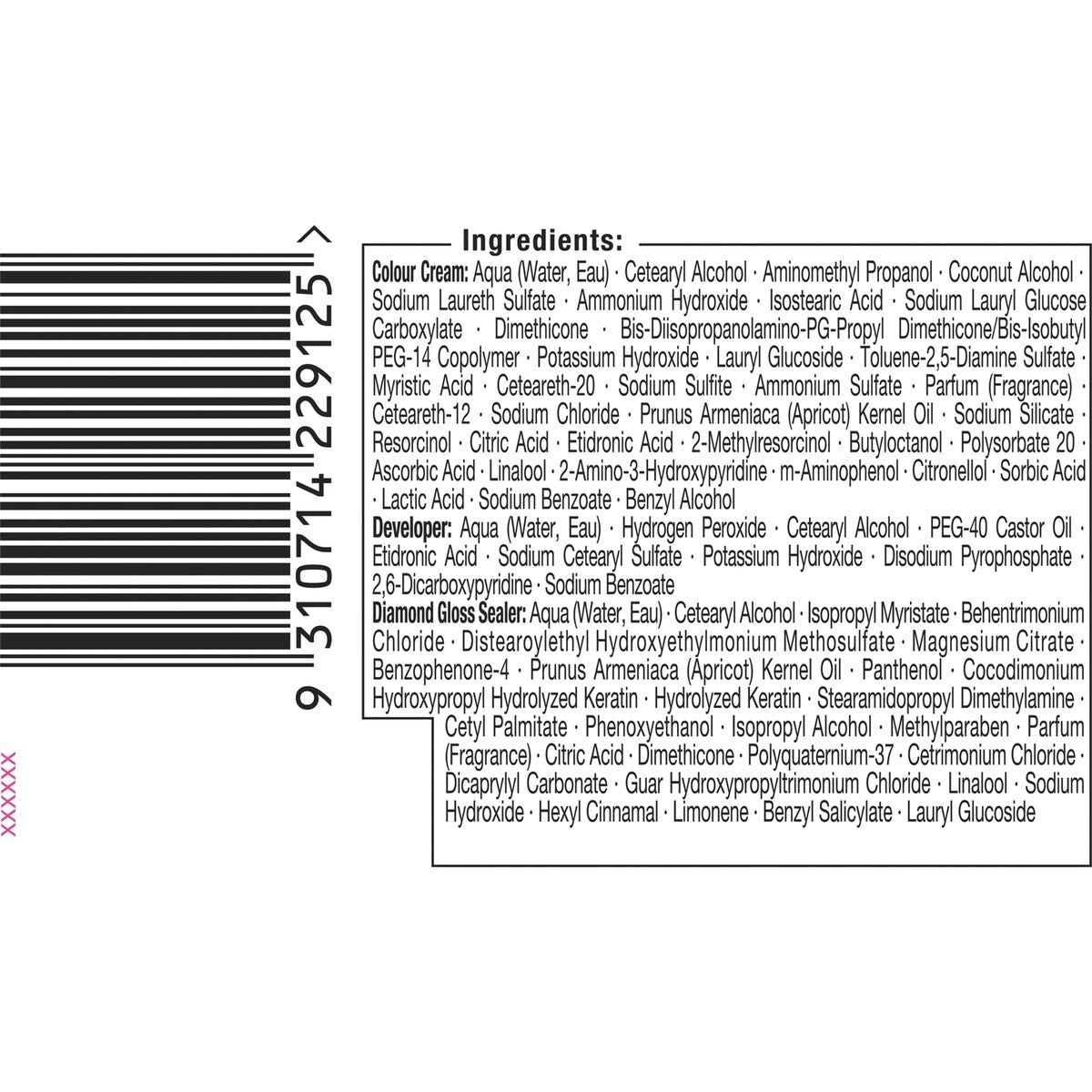 Schwarzkopf Brilliance Brown Hair Dye L75 Brown Sugar Hair Colour each