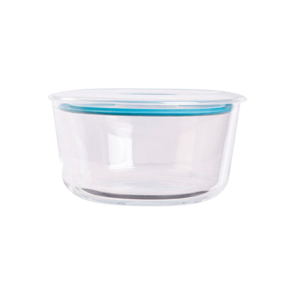 Decor Vent & Seal Glass Leak Proof Round Container 500ml - 1 Each