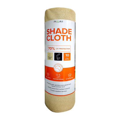 Pillar Shade Cloth - 83 x 5m - Classic Cream - 70% UV
