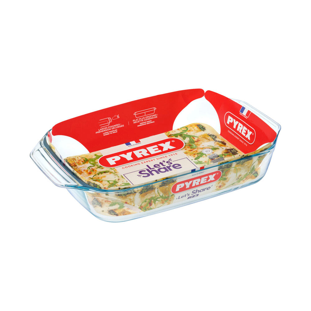 Pyrex Let's Share Roaster 4l - 1 each