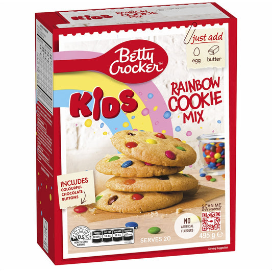 Betty Crocker Rainbow Cookie Mix Cookie Mix 495g