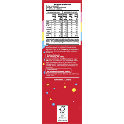 Betty Crocker Rainbow Cookie Mix Cookie Mix 495g