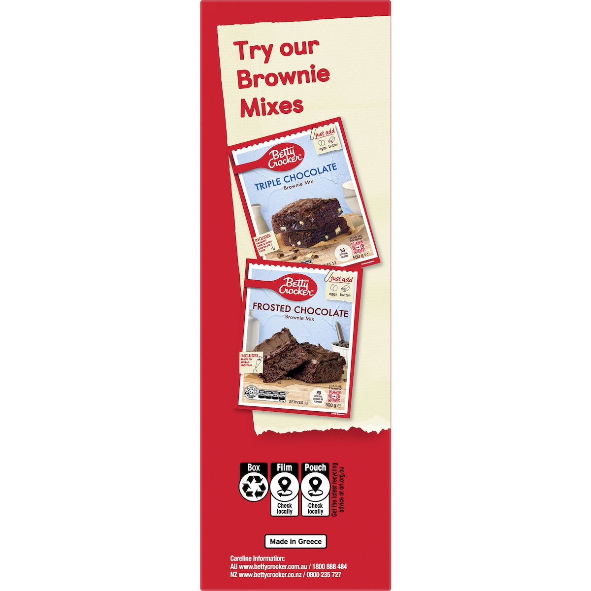 Betty Crocker Rainbow Cookie Mix 495g