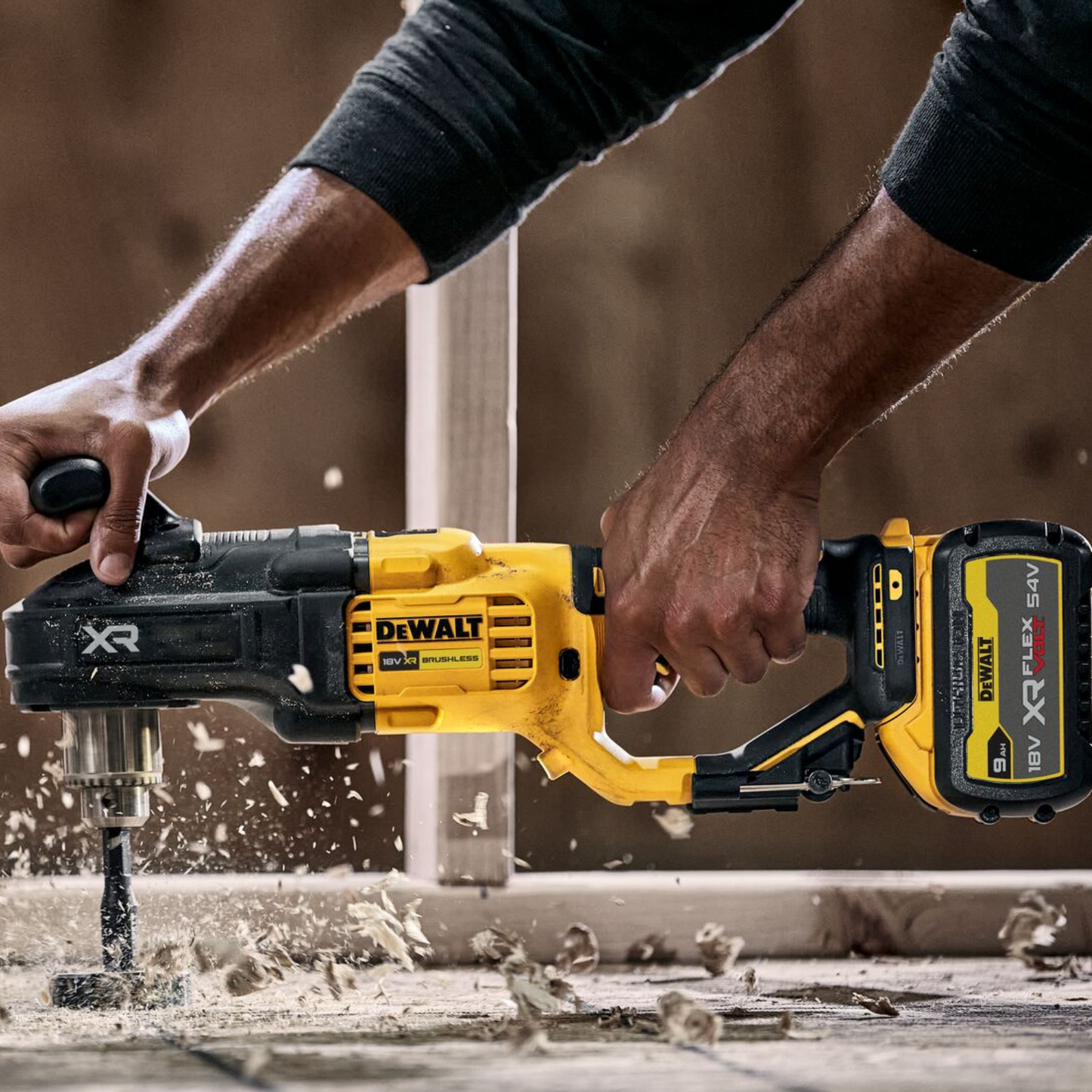 DeWALT Stud Joist Drill - 18V - 220Nm - DCD444N-XJ