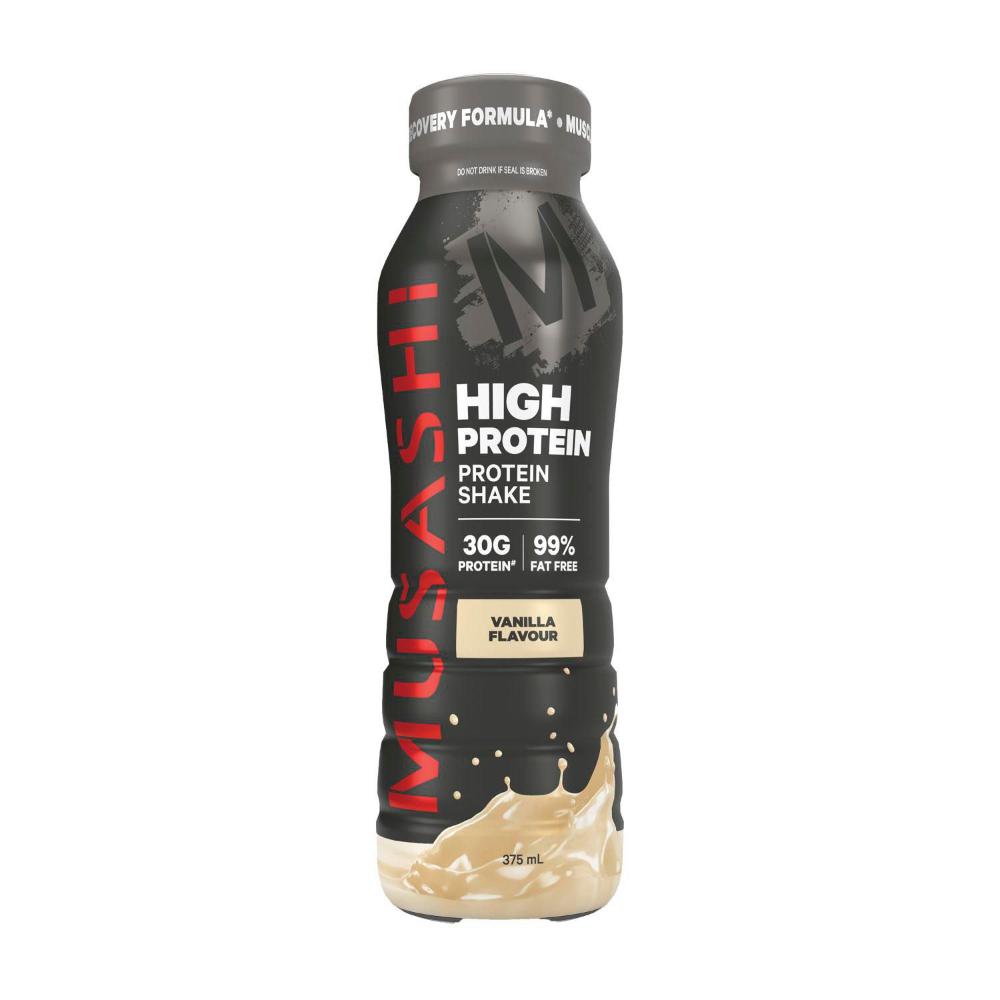 Musashi High Protein Shake Vanilla - 375mL