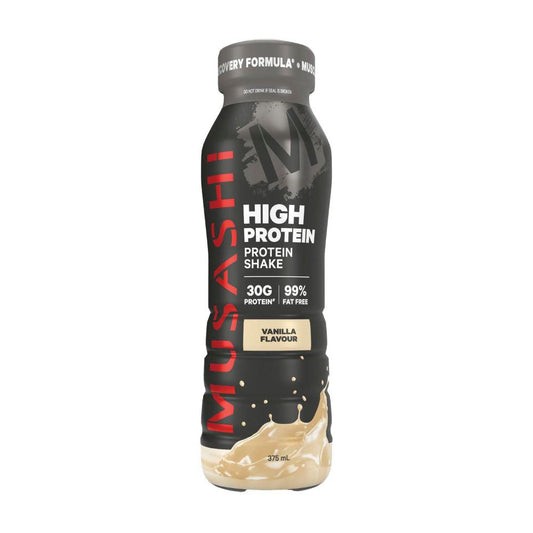 Musashi High Protein Shake Vanilla - 375mL