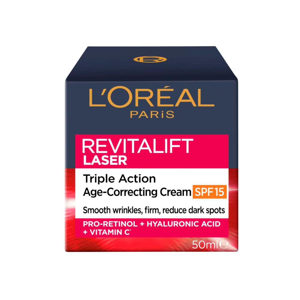 L'Oreal Revitalift Laser X3 Spf15 Day Cream - 50mL