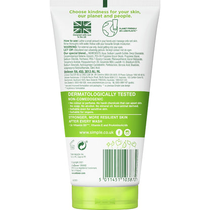 Simple Facial Wash Moisturising 150ml